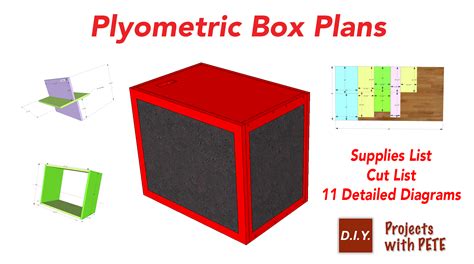 steel plyometric box plans|12 inch plyo box plans.